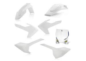 Kit plastique 5 elements HVA TC/FC 16 - Blanc