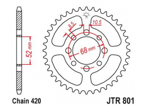 Couronne Suzuki 80 Fr 74-87