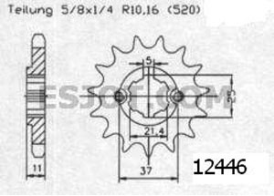 Kit chaine Eton 150 Yukon