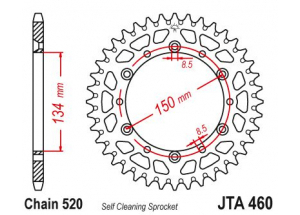 Kit chaine Kawasaki Kx 125