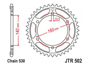 Kit chaine Kawasaki Gpz 1100