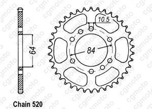 Kit chaine Suzuki Lt-z 400