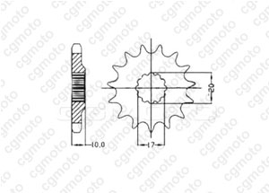 Kit chaine Husqvarna 125 Wr