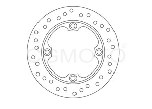 Disque de Frein Honda DIS1267 Ø220mm