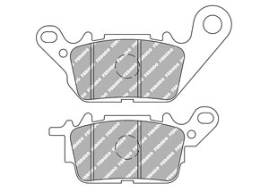 Plaquette de frein Organique Eco-Friction Route