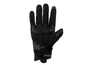 Gants Moto Eté Noir orange