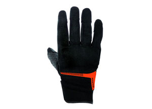 Gants Moto Eté Noir orange