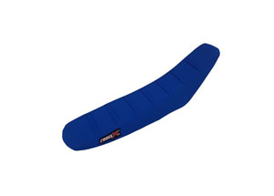 Housse de selle TM MX-EN 125 250 450 530 2008-2014 TOP BLUE- SIDE BLUE-STRIPES BLUE (M1011-3BLBLBL)