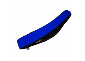 Housse de selle HUSQVARNA TE-TC 05-07 WR-CR-SM 125 06-08 WR 250 06-13 TOP BLUE- SIDE BLACK (M611-2BLB)