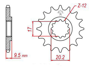 Pignon TT Esjot Lightweight