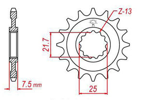 Pignon Esjot Lightweight