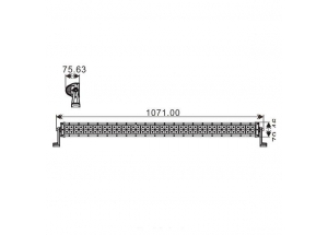 Projecteur 80 LED Quad 240 W