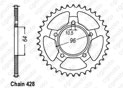 Couronne Xl 125 R Prolink 82-8