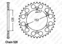 Couronne 600 Xr 91-01 Acier