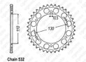 Couronne Yam Yfz-r6 2003