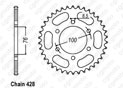 Couronne Yamaha Yzf 125 R 08-