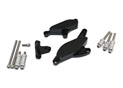 Kit Protection de Carters CNC Anodisés Noir ZX-10R 2008-2010 Gauche et Droit